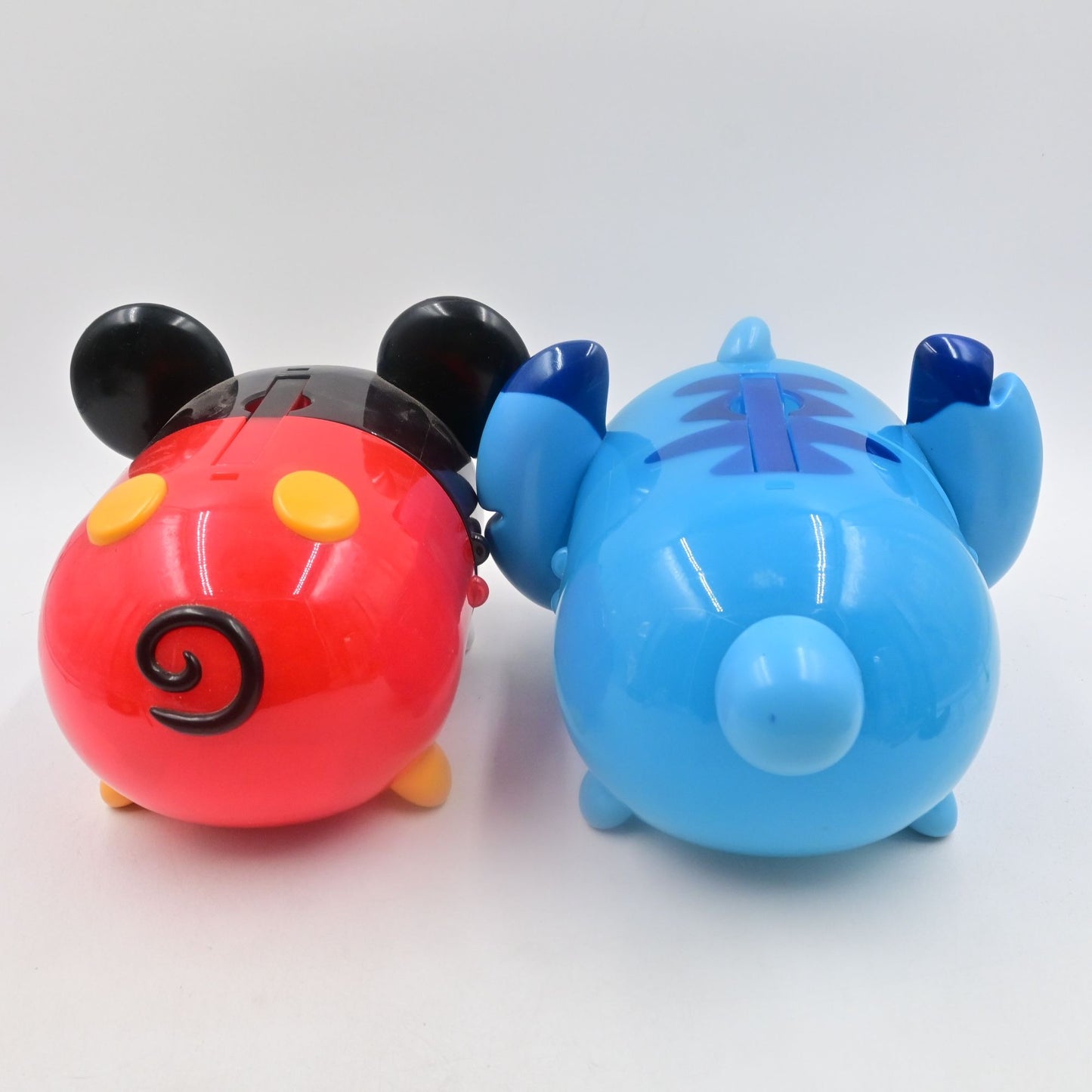 Disney Stitch & Mickey Mouse Tsum Tsum Stack N Display Carry Case Bundle