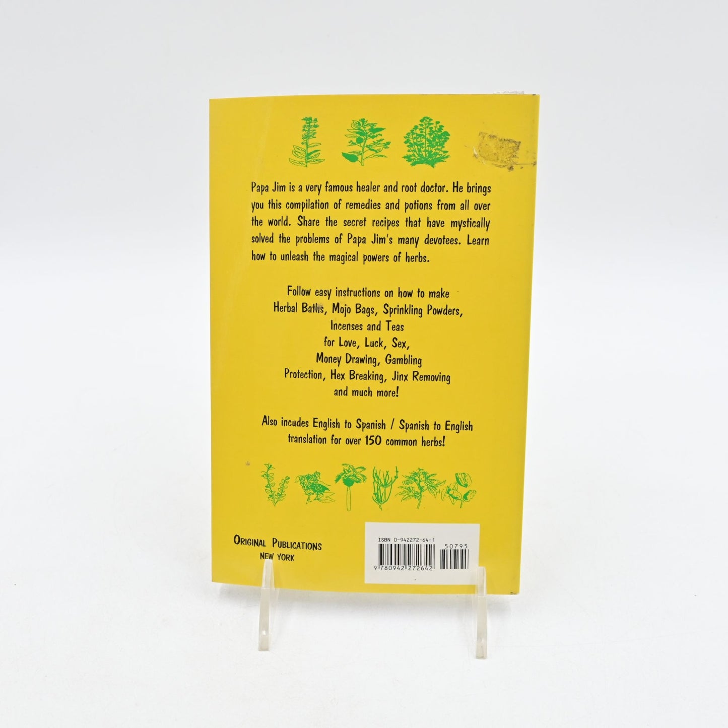 Papa Jim's Herbal Magic Workbook