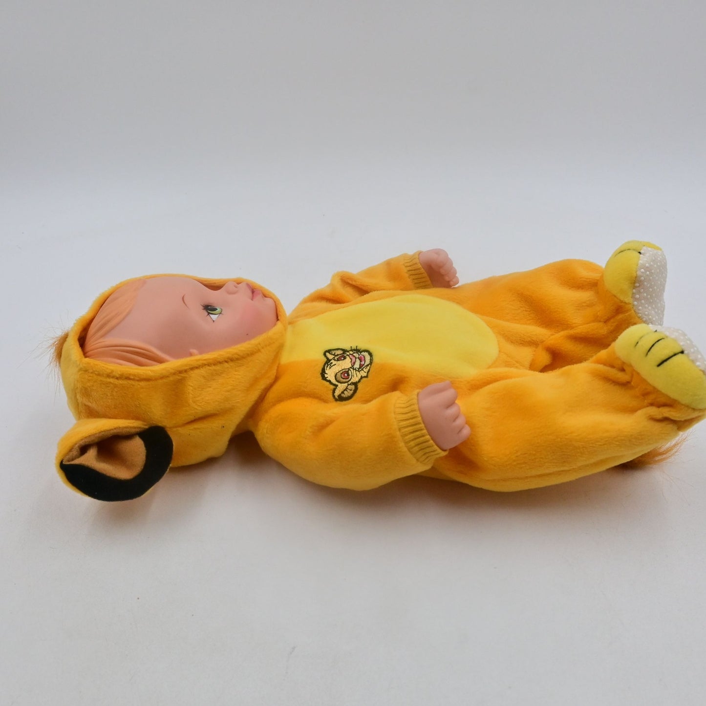 Disney The Lion King Simba Waterbaby Doll W/ Costume Vintage - No Funnel