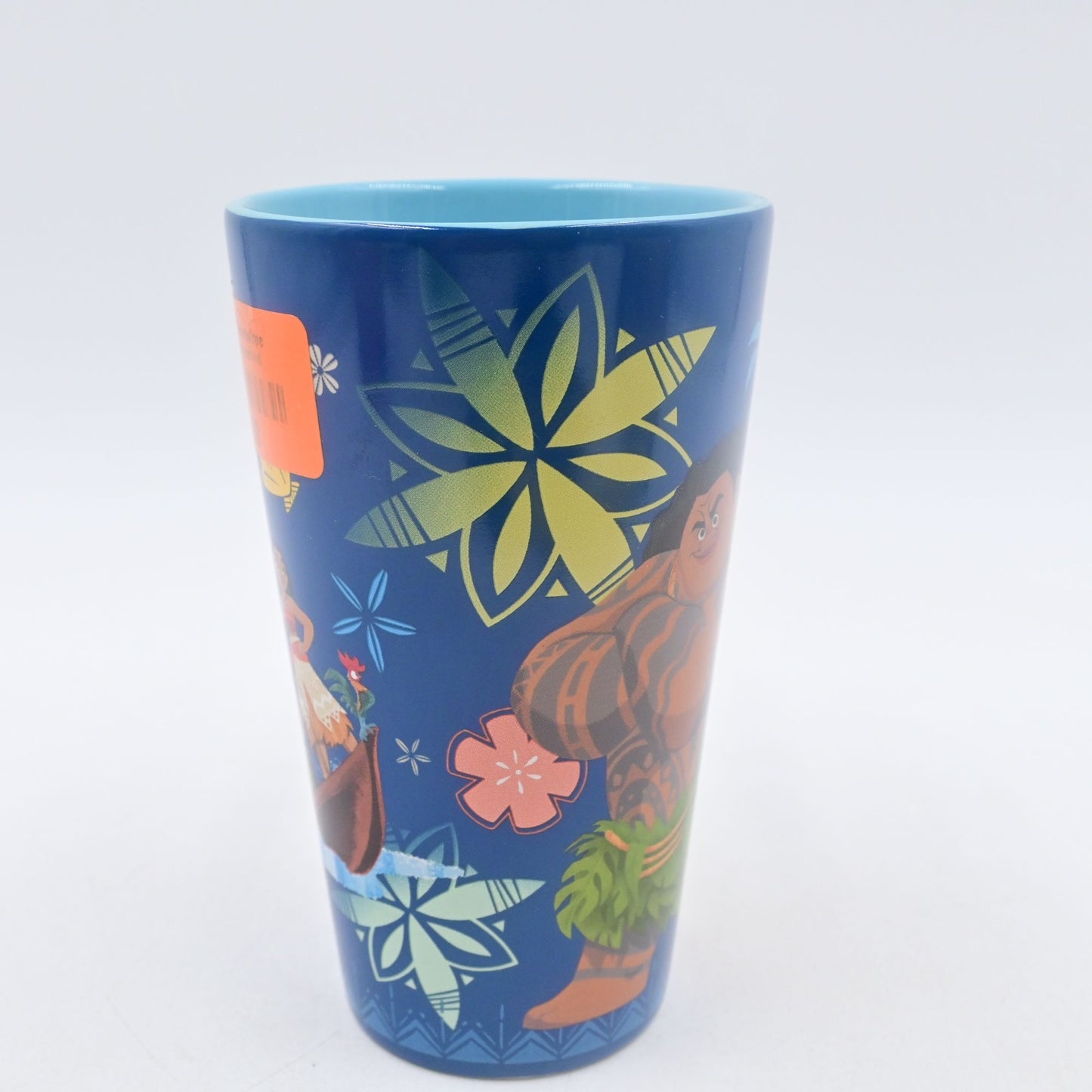 Disney Store Moana Tall 16oz Fishhook Handle Ceramic Mug Maui Pua