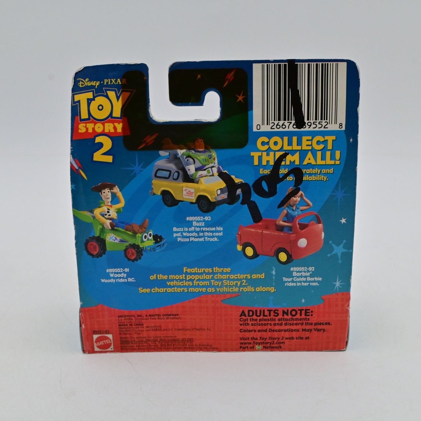 Disney Pixar Toy Story 2 Barbie Die Cast Vehicle