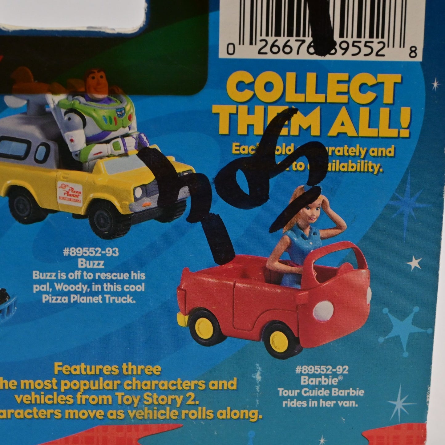 Disney Pixar Toy Story 2 Barbie Die Cast Vehicle