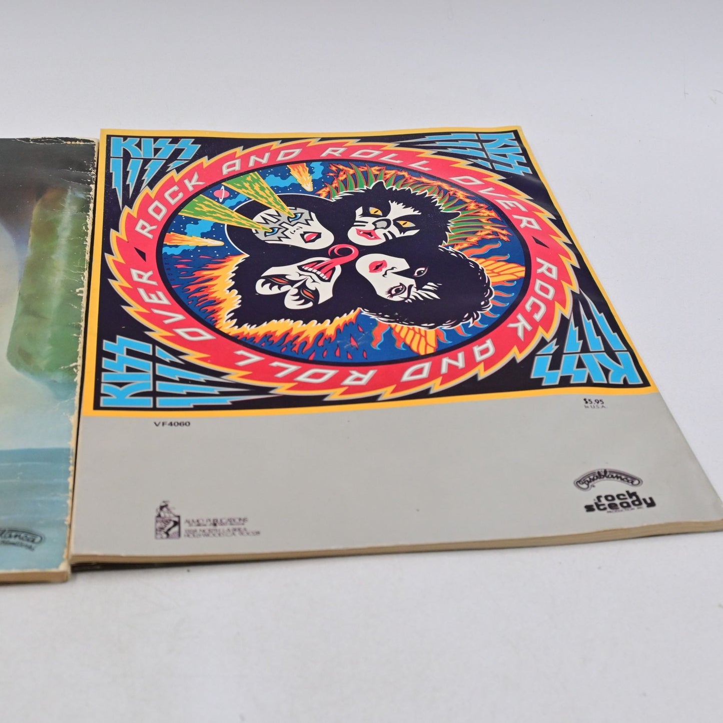 Kiss Love Gun & Rock And Roll Over Songbook Bundle Of 2
