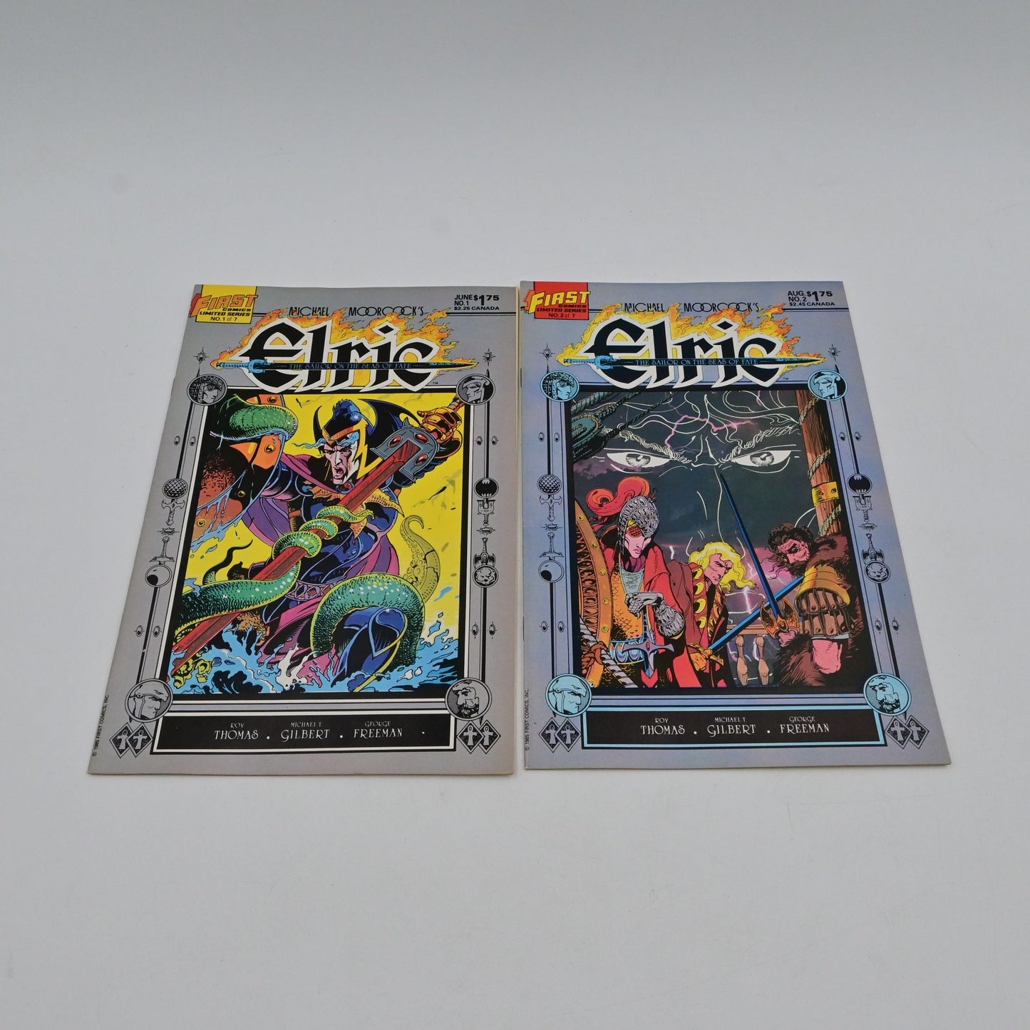 Vintage 1980s Elric Sailor On The Seas Of Fait Comic Set Issues #1-6 First Comics