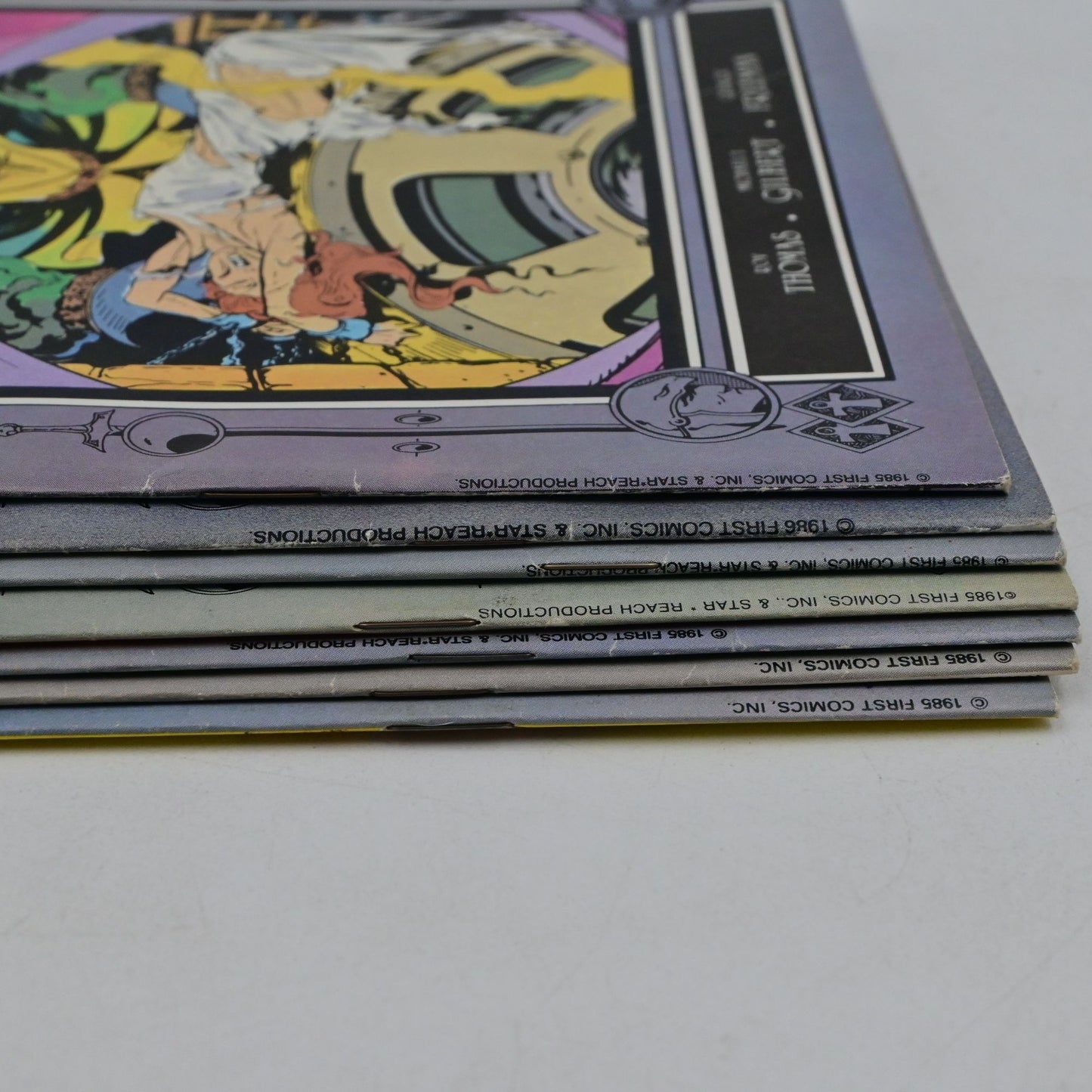 Vintage 1980s Elric Sailor On The Seas Of Fait Comic Set Issues #1-6 First Comics