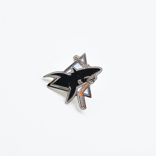 NHL San Jose Sharks Team Logo Hockey Pin