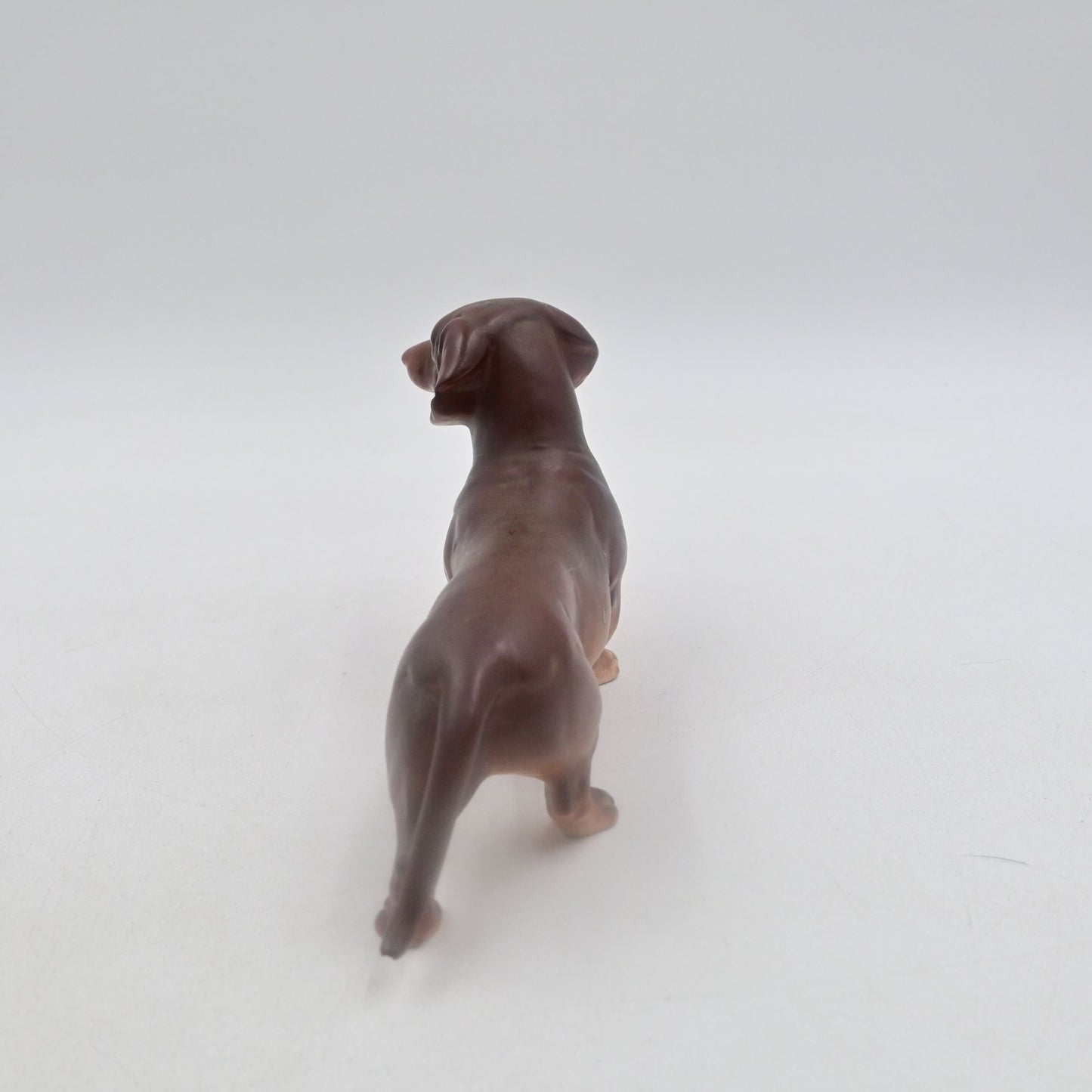 Dachshund Hot Dog Puppy Dog Ceramic Figure - Damaged