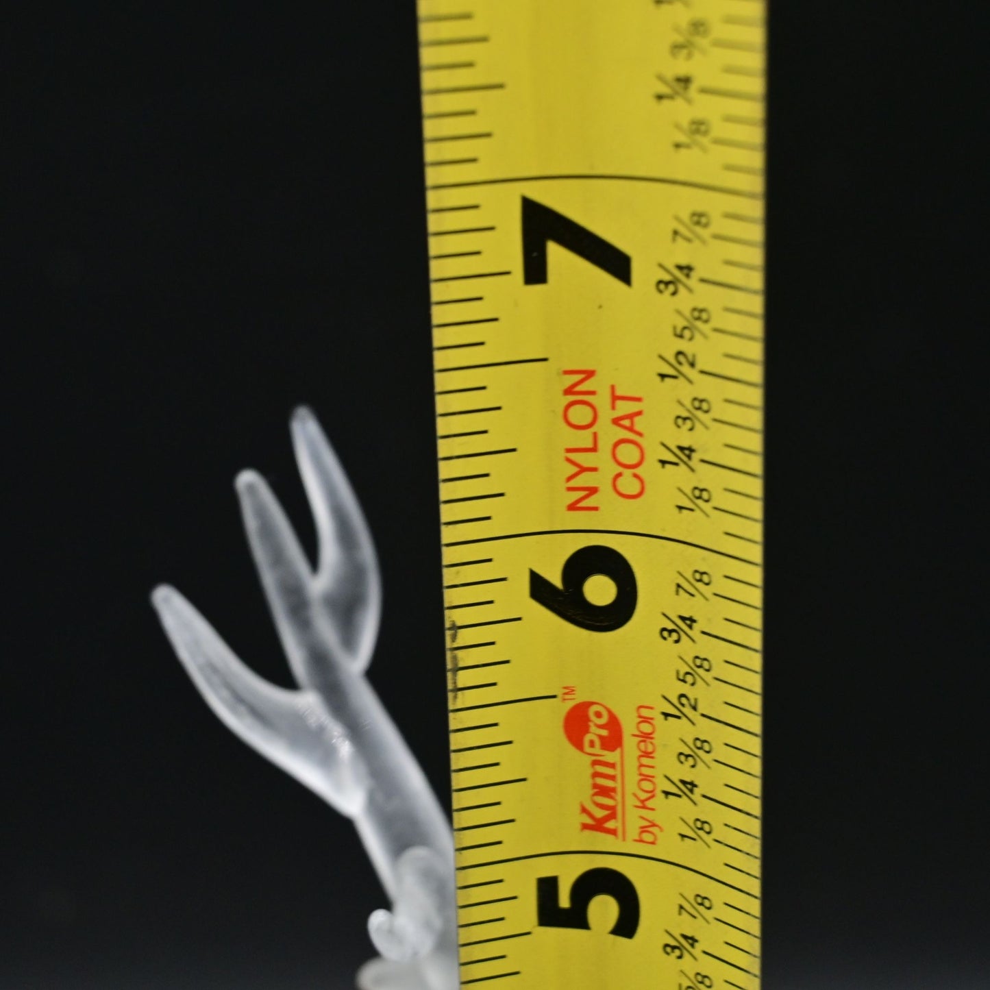 Frosted Glass Reindeer Glass Pair Of 2 Holiday Christmas Figurines