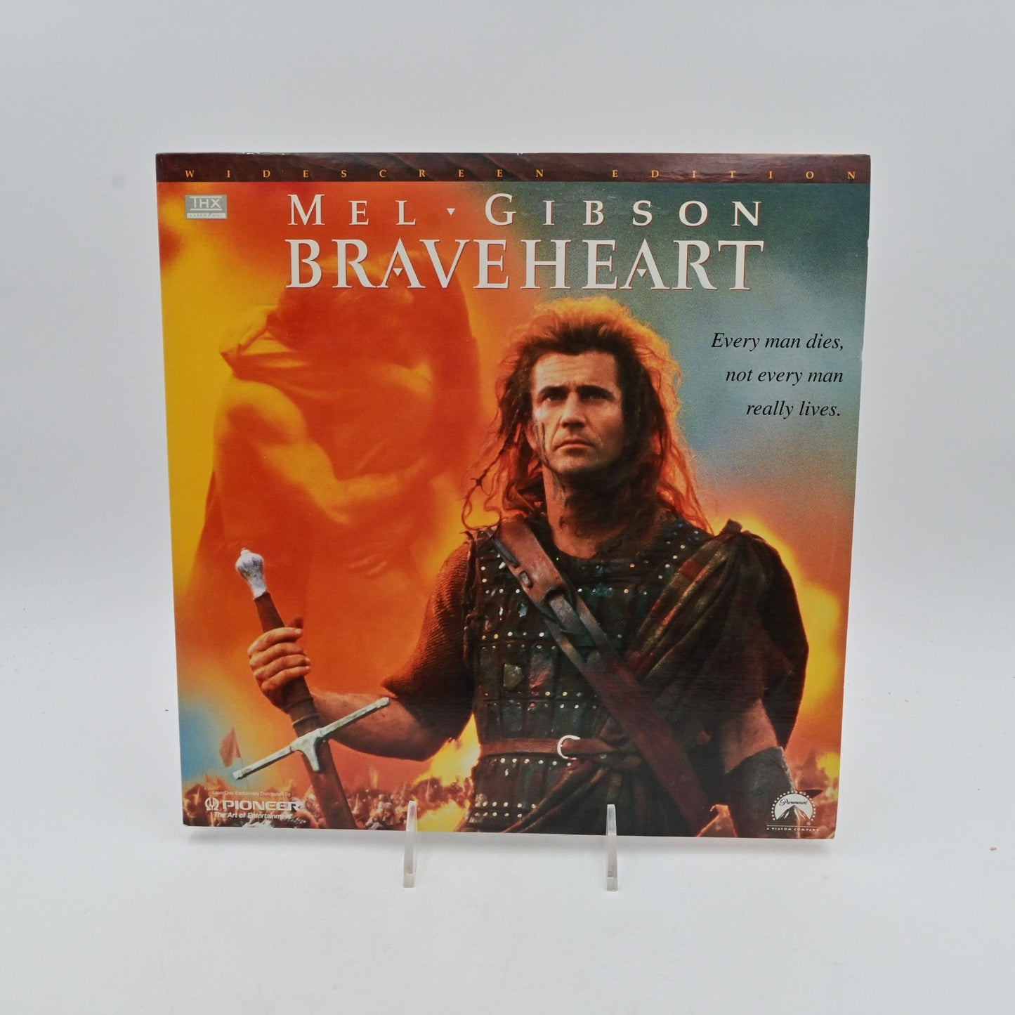 Mel Gibson Braveheart Widescreen Pioneer Special Edition Laserdisc