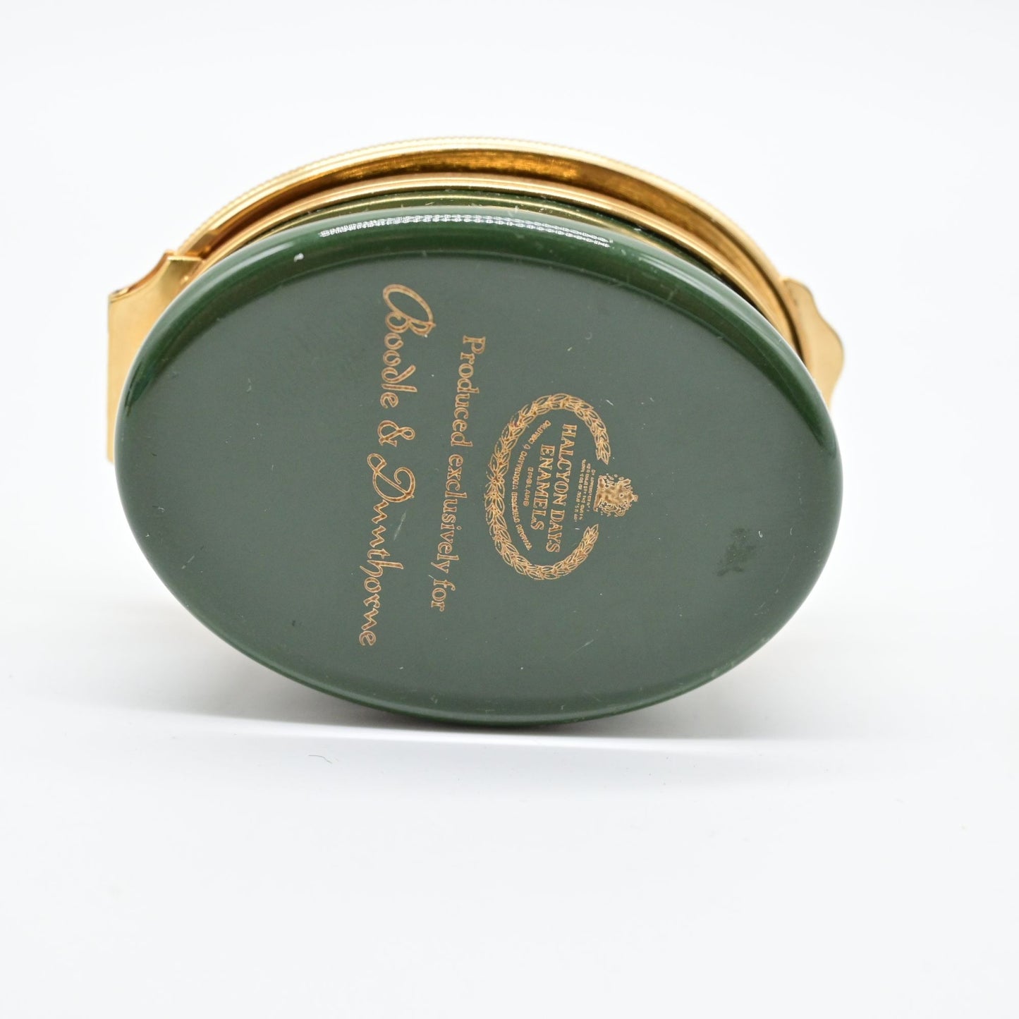 Halcyon Days The Clock Tower Miniature Trinket Box - Vintage