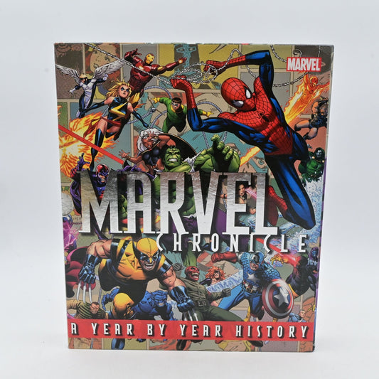 Marvel Chronicle: A Year By Year History Hardcover Book With Sleeve