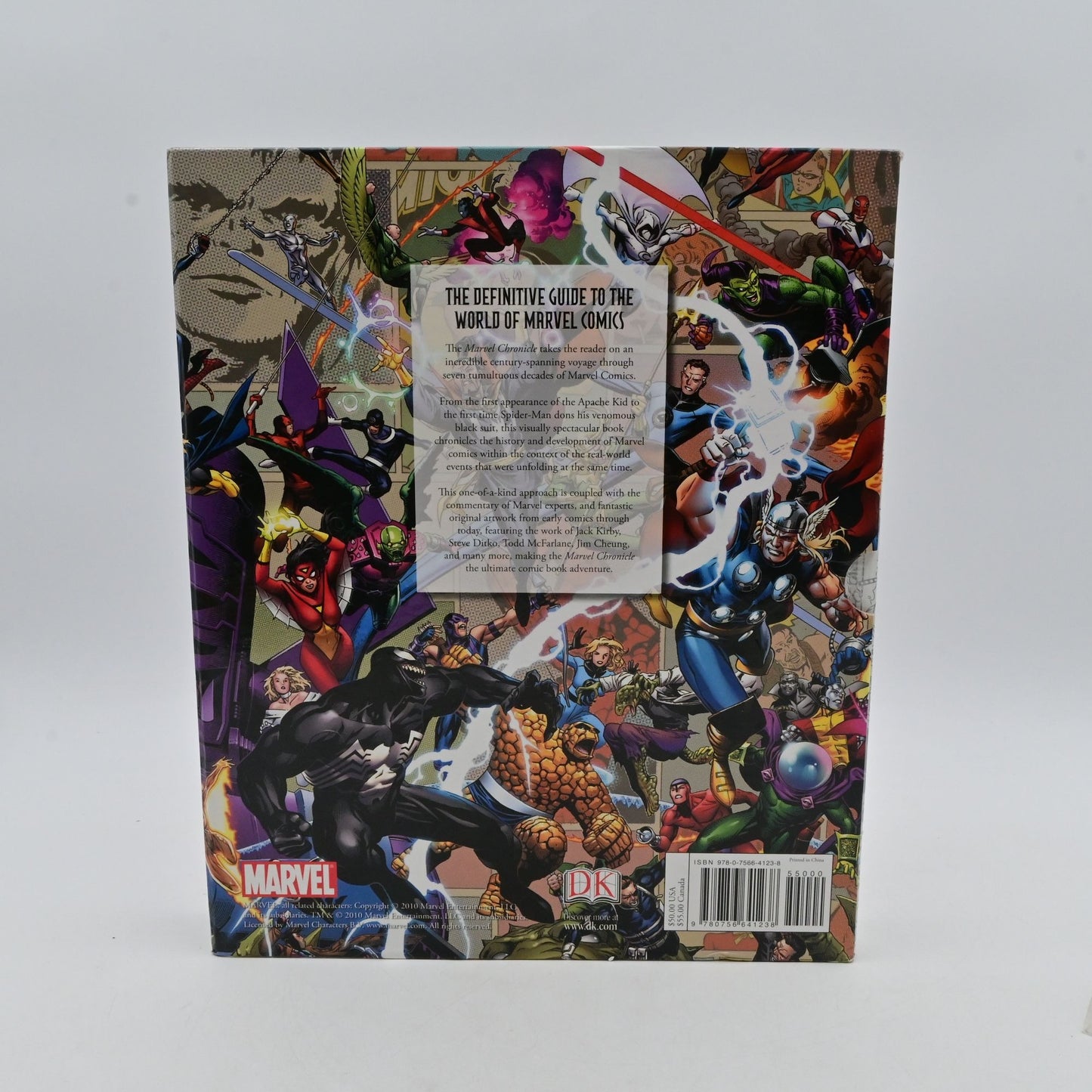 Marvel Chronicle: A Year By Year History Hardcover Book With Sleeve