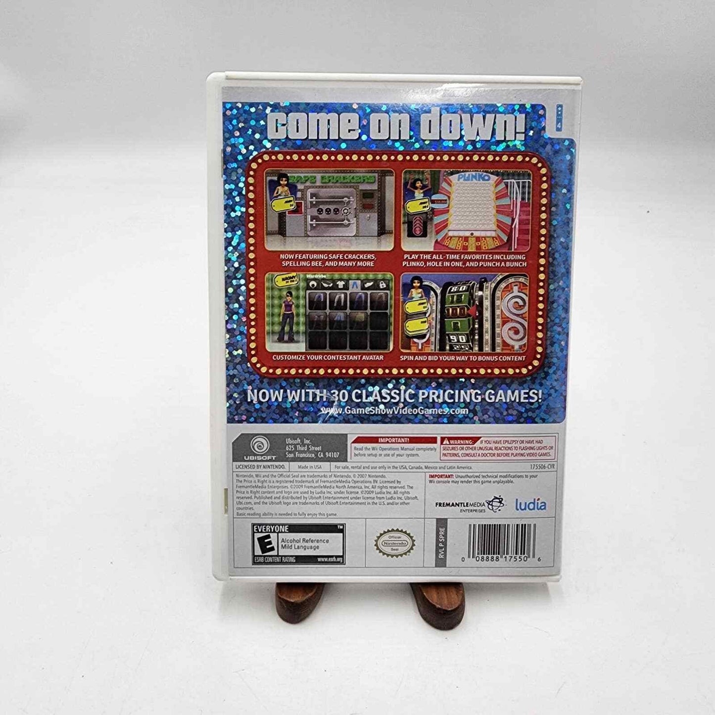 Nintendo Wii Price is Right 2010 Edition Compete With Manual