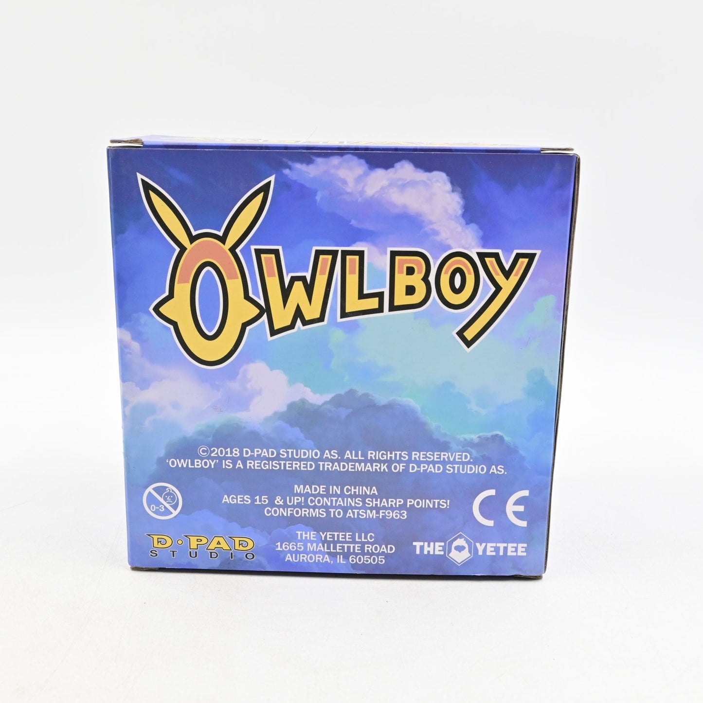 Owlboy Limited Edition Otus Vinyl Figure D Pad Studio New In Box