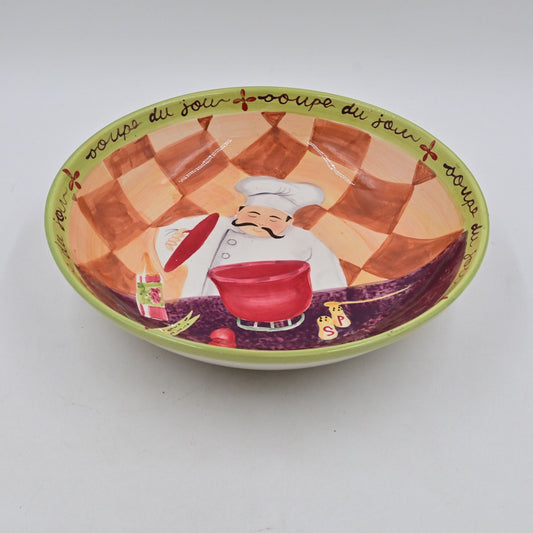 Certified International Chef Large Serving Bowl Jennifer Brinley 13"