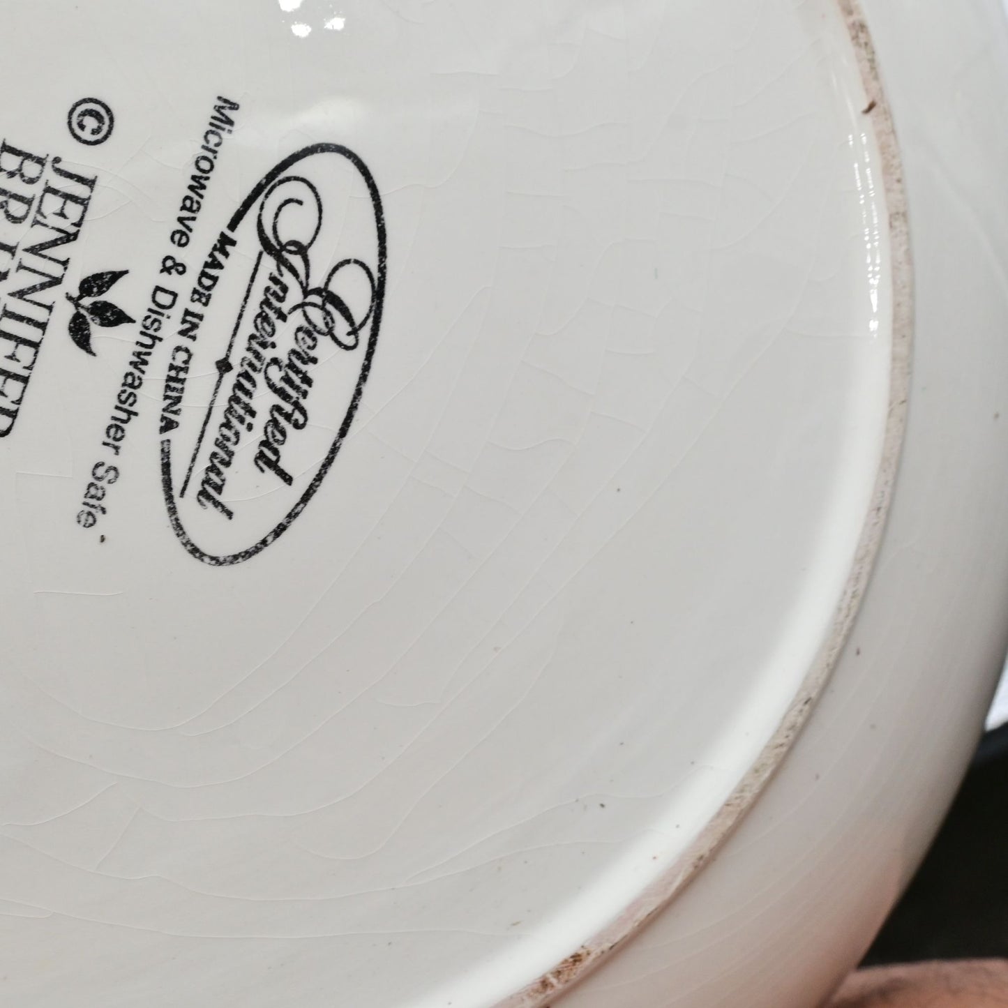Certified International Chef Large Serving Bowl Jennifer Brinley 13"