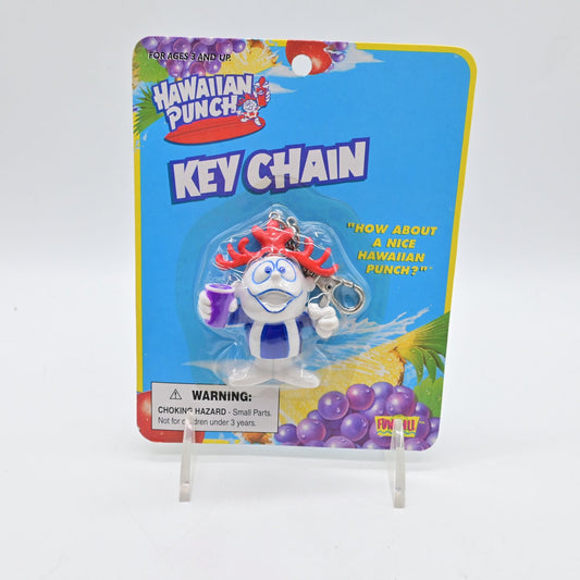 Hawaiian Punch Punchy Mascot Purple Cup Key Chain Fun 4 All New Sealed