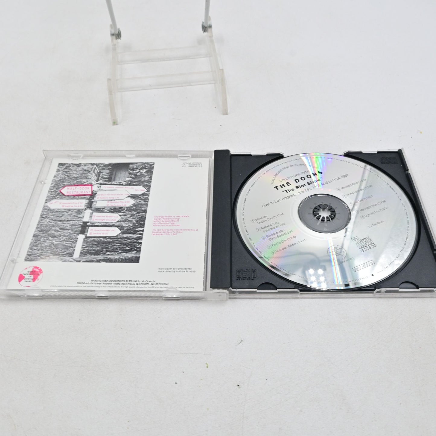 The Doors Riot Show Italian Import Cd