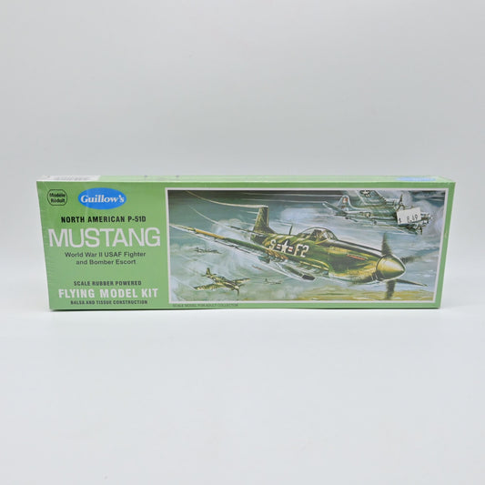 Guillows North American P-51D Mustang Scale Model Kit