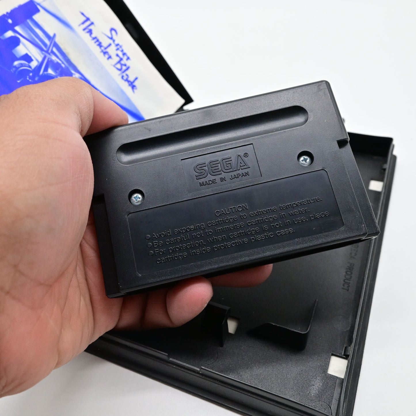 Sega Mega Drive Super Thunder Blade Game 16-Bit Cartridge