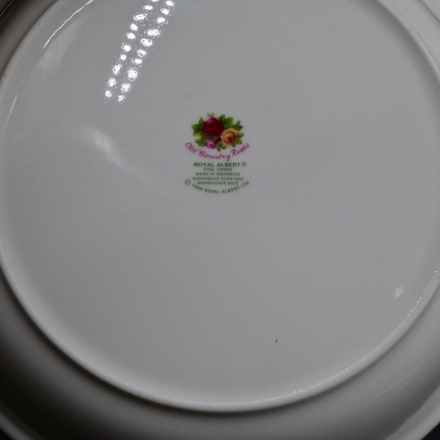 Vintage Royal Albert Green Rim Serving Bowl 9.5" Set Of 4