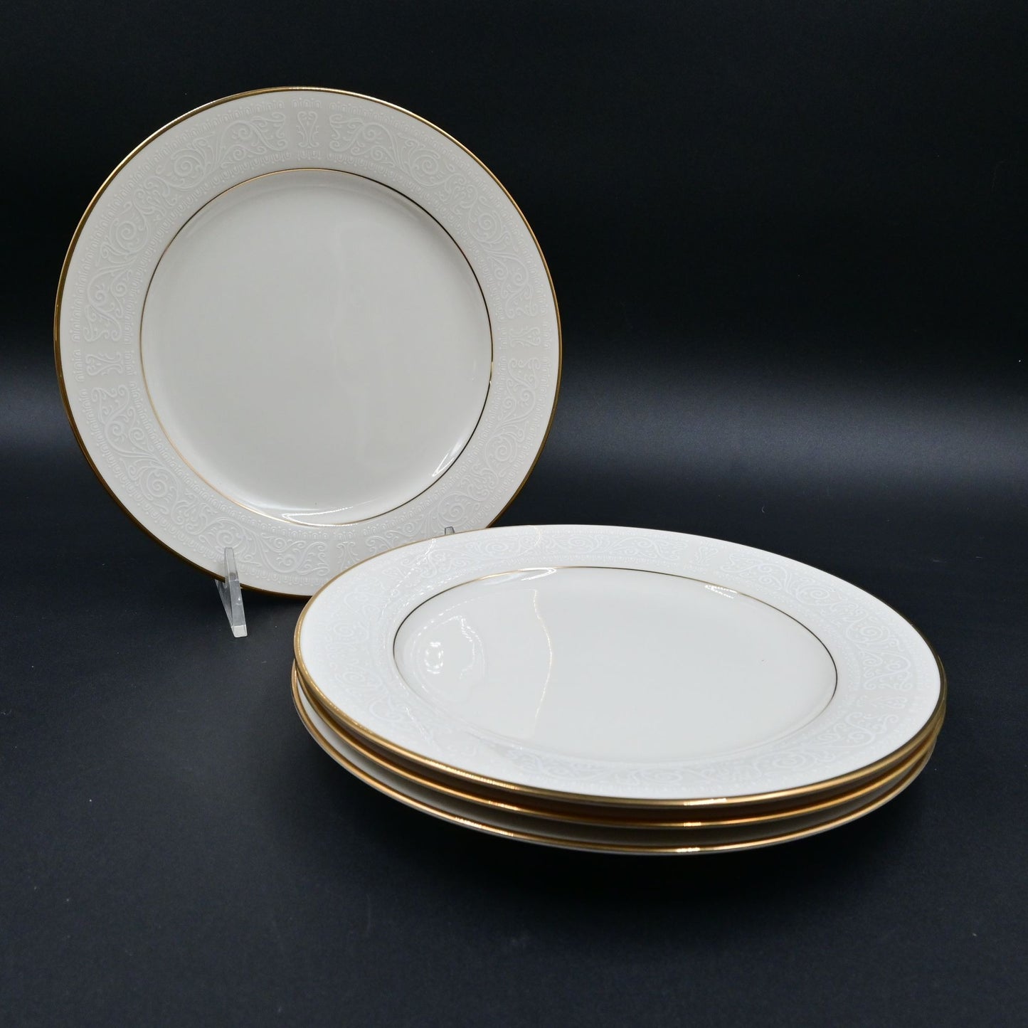 Noritake 7562 Tulane Coupe Salad Plate 8.5" Set Of 4
