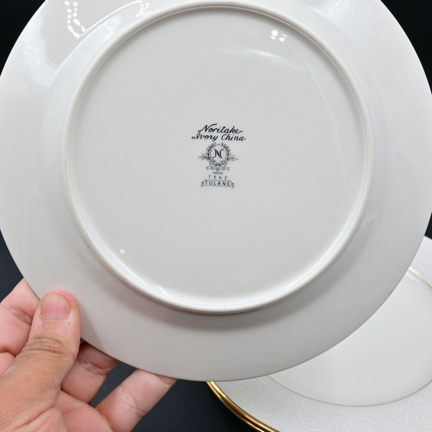 Noritake 7562 Tulane Coupe Salad Plate 8.5" Set Of 4