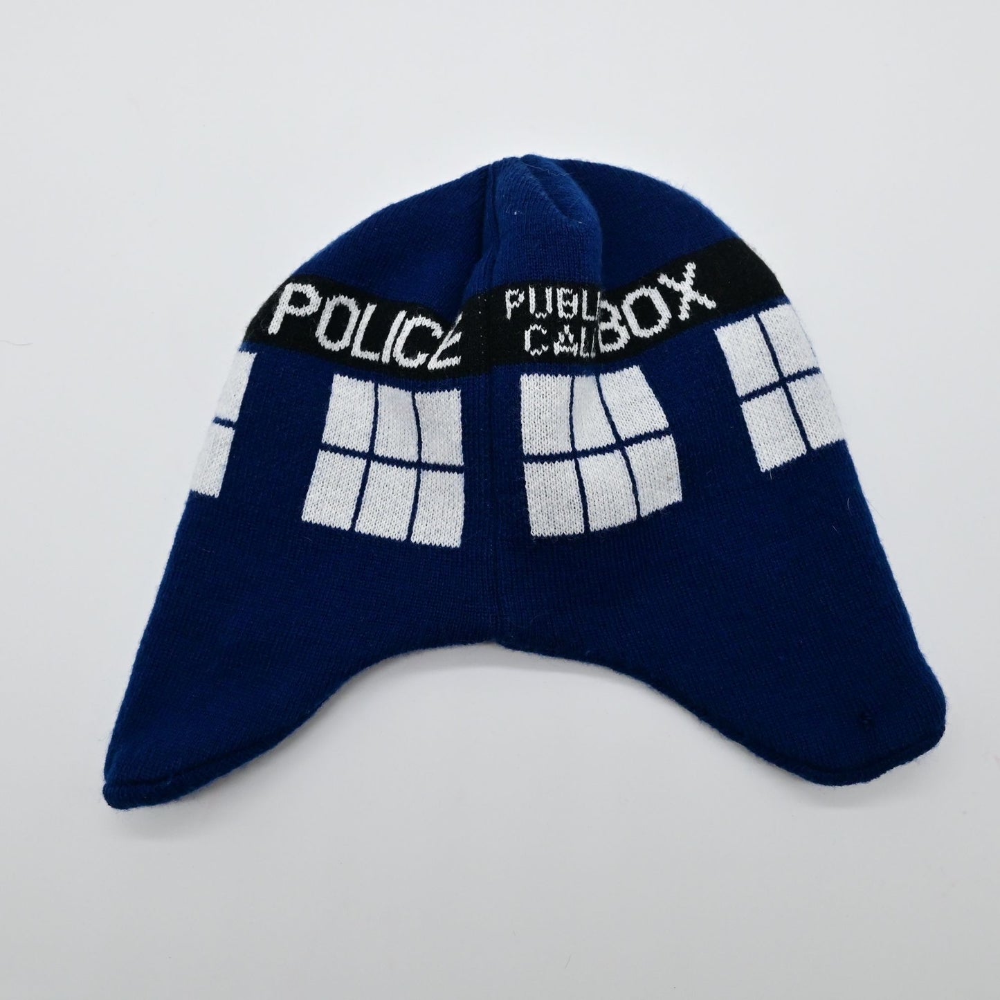Doctor Who Call Box Knit Cap Beanie