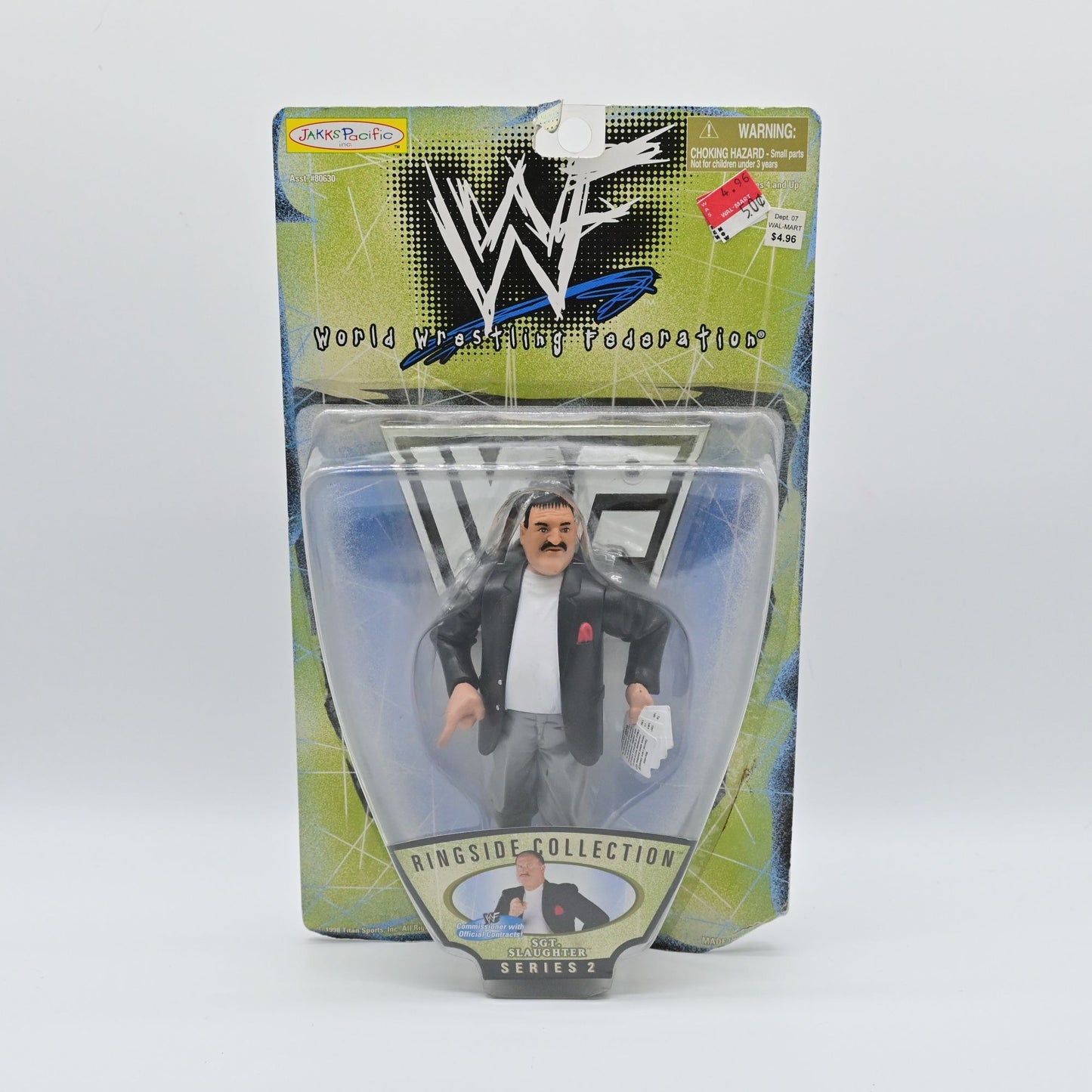 WWF Ringside Collection Series 2 SGT. Slaughter Action Figure