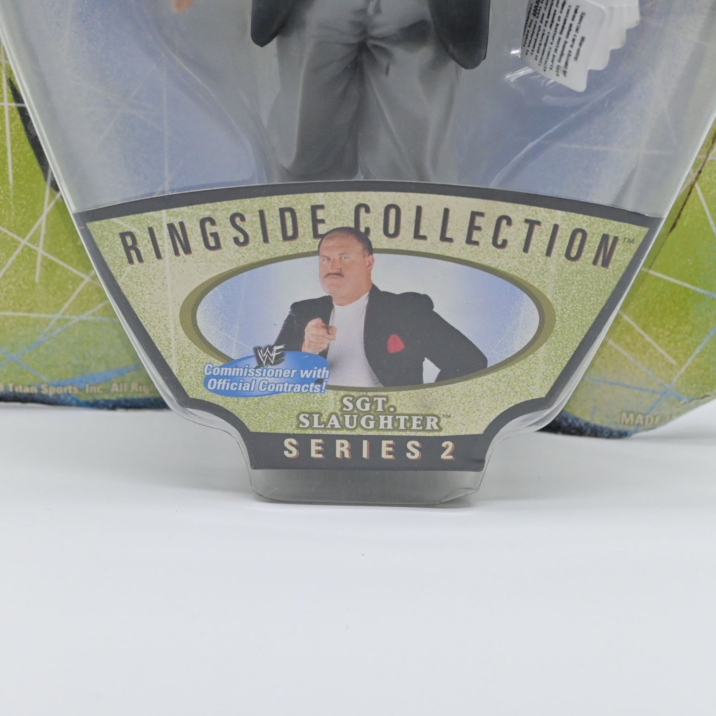 WWF Ringside Collection Series 2 SGT. Slaughter Action Figure