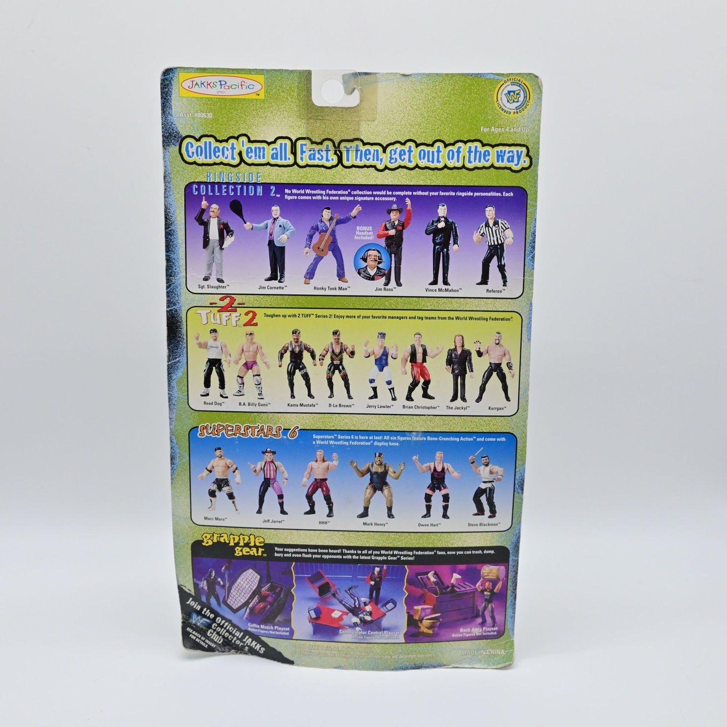 WWF Ringside Collection Series 2 SGT. Slaughter Action Figure