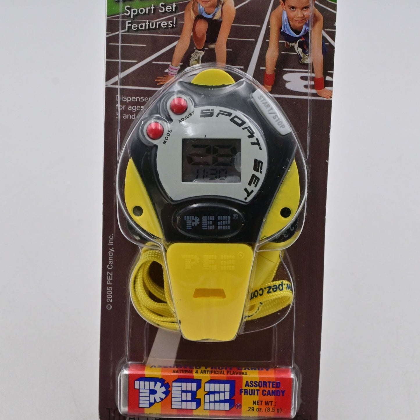 Pez Sport Set Yellow - Vintage 2005