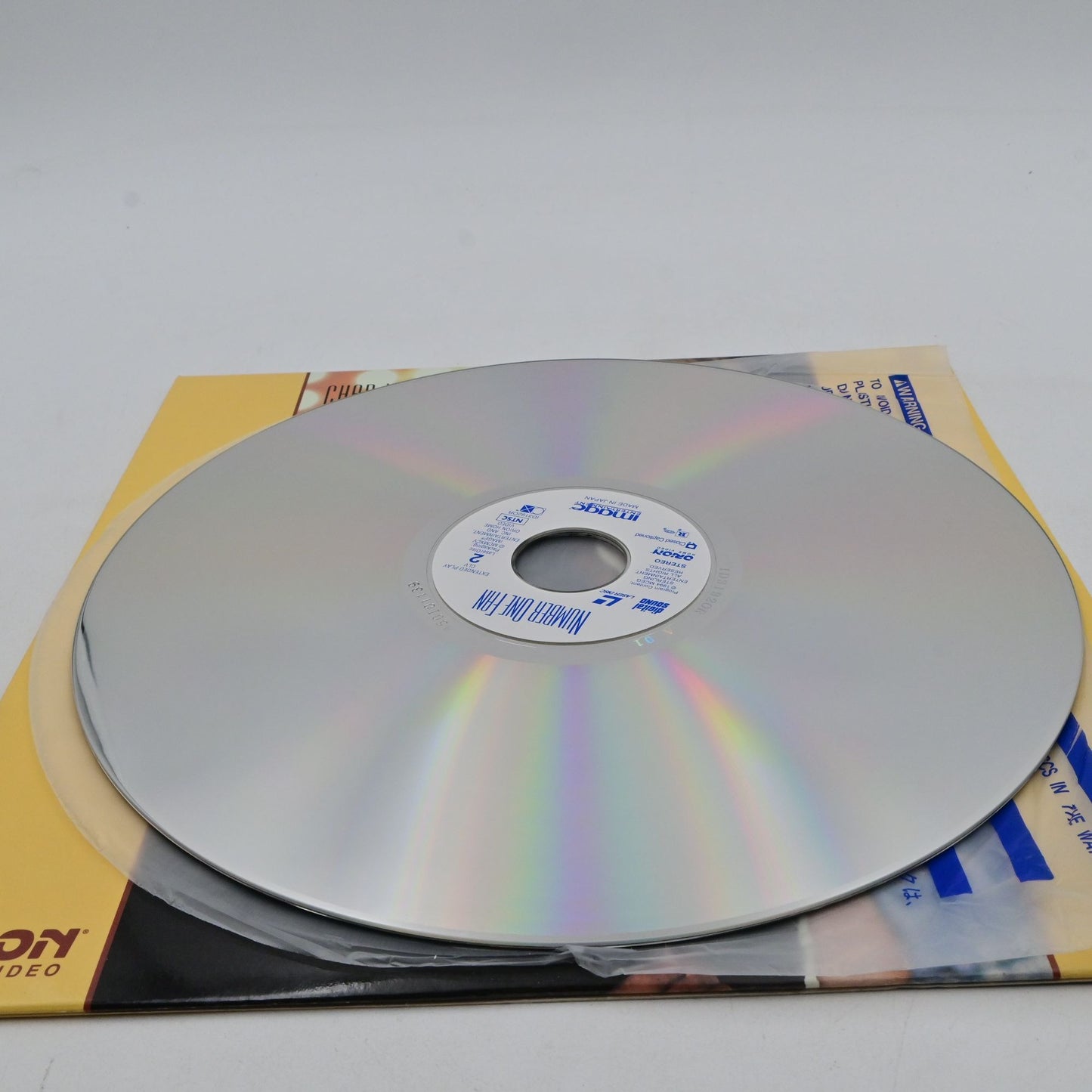 Vintage 1995 Number One Fan Laserdisc Movie Thriller Drama