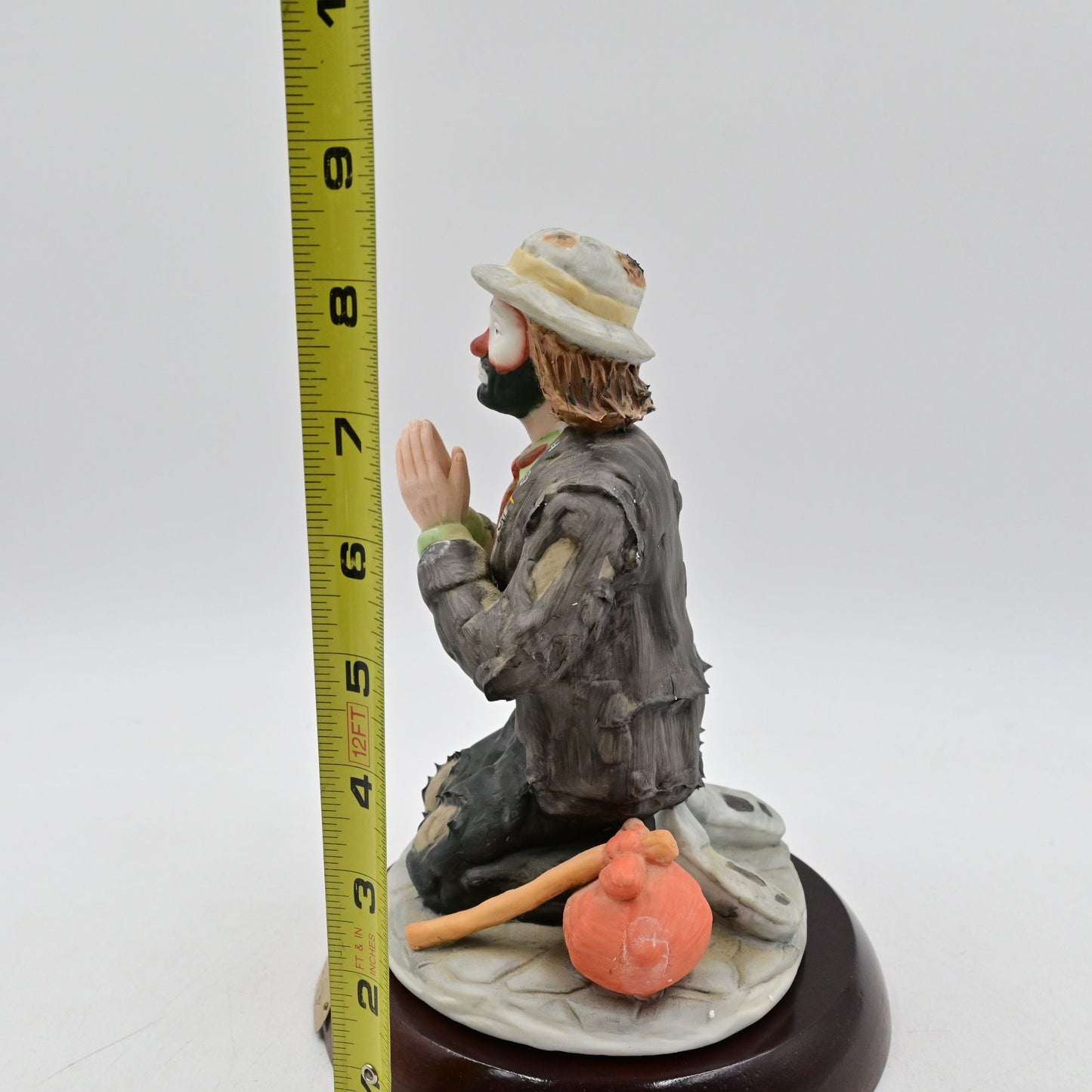 Emmett Kelly Jr. Amen Signature Collection Vintage Figurine W/ Box