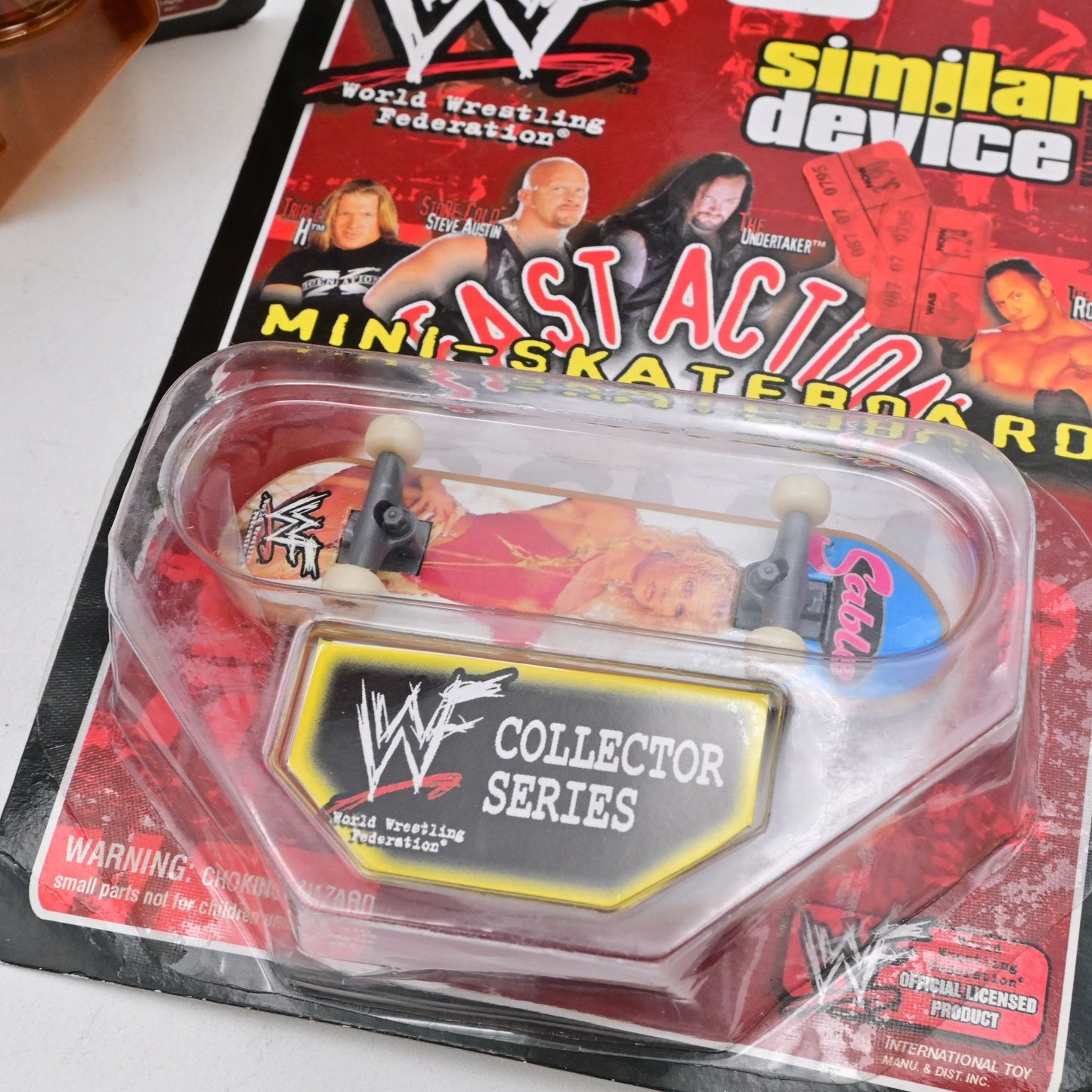 WWF Collector Series Mini Skateboards Fast Action Complete Set Of 12