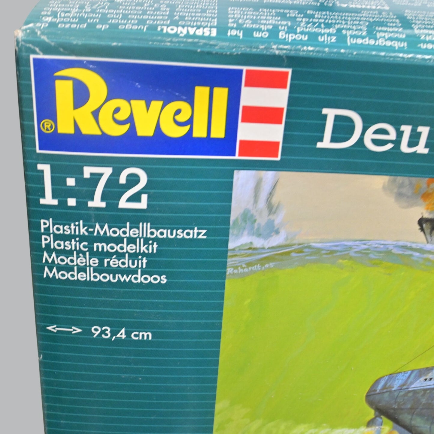 Revell 1:72 Deutes U-Boot German Submarine VIIC/41 Atlantic Version Open Box