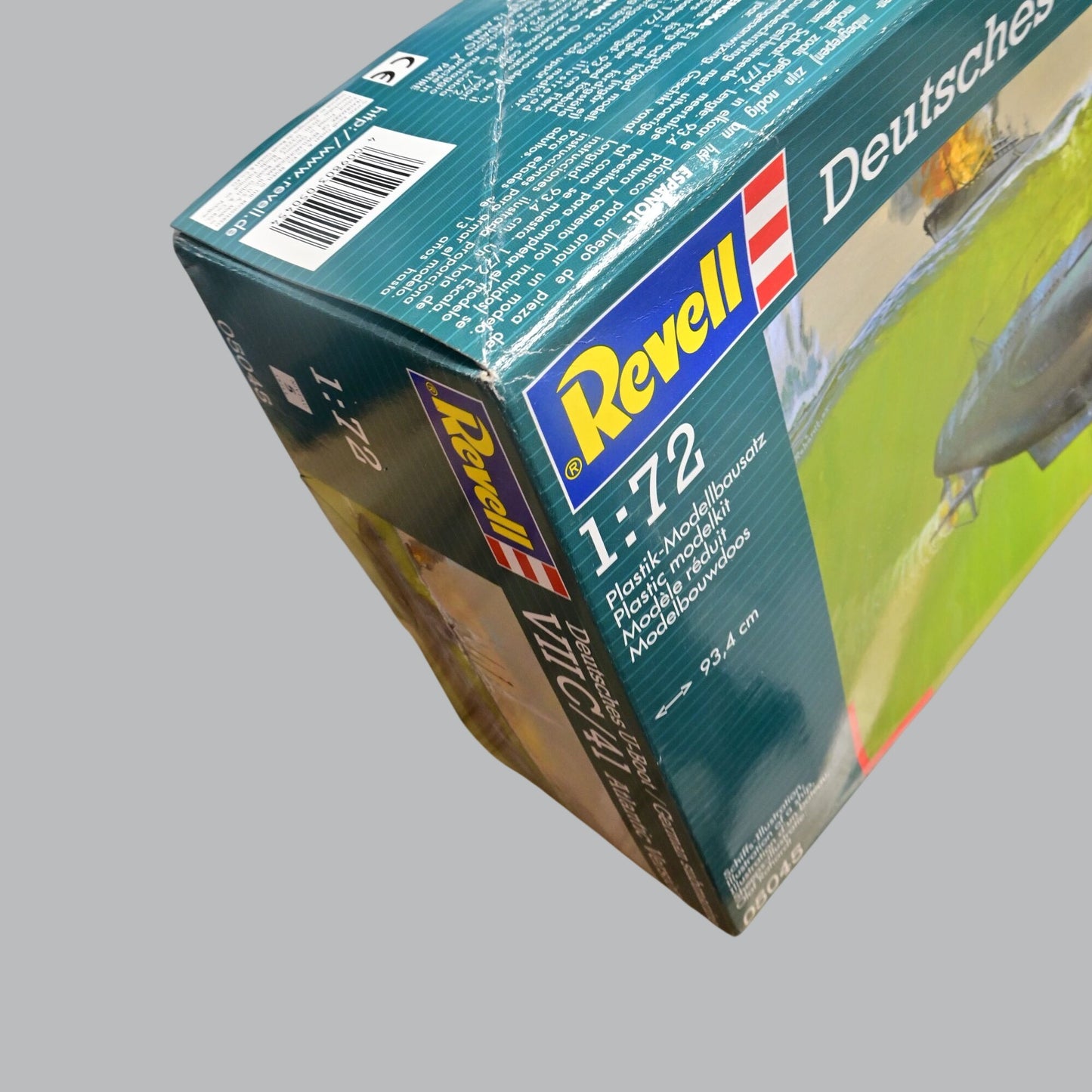 Revell 1:72 Deutes U-Boot German Submarine VIIC/41 Atlantic Version Open Box