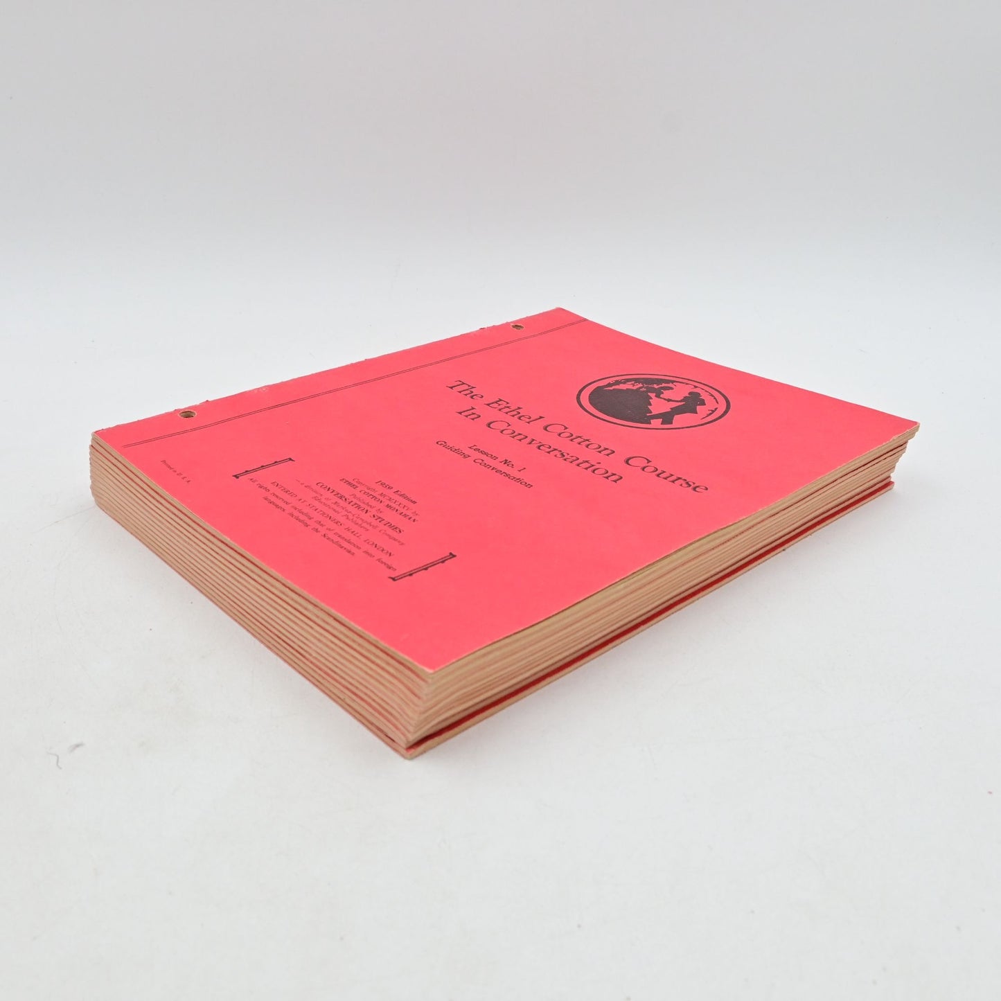 The Ethel Cotton Course in Conversation Set Of 12 Booklets - Vintage 1959