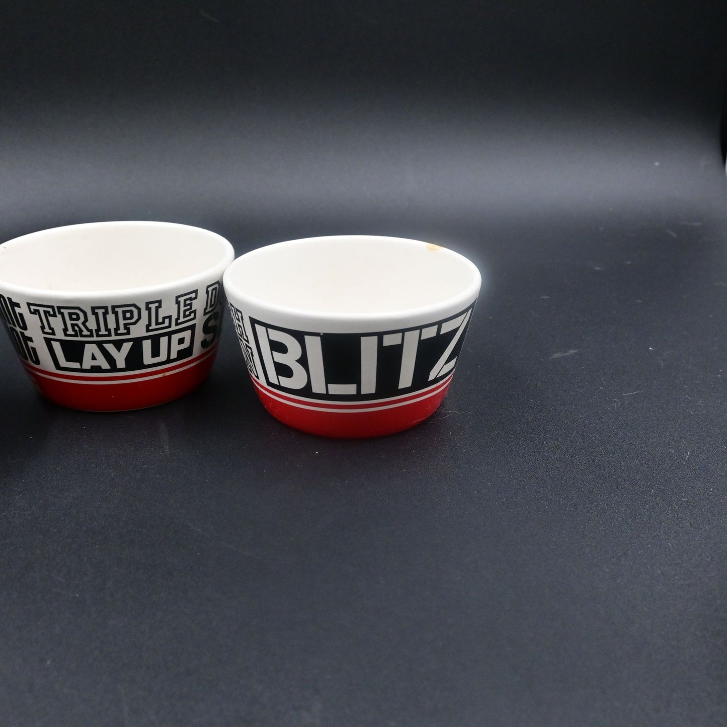 ESPN Hallmark Ceramic Super Bowl Snack Bowls Dip Bowls Bundle Of 3
