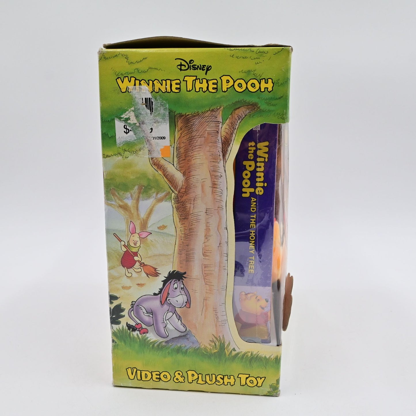 Disney Winnie The Pooh Video & Plush Toy Set With The Honey Tree Limited Edition Box