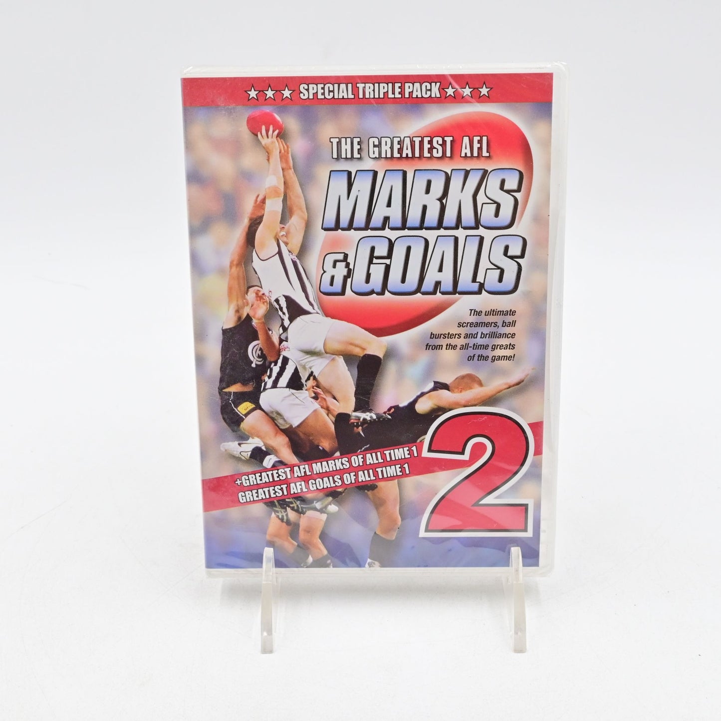 The Greatest AFL Marks & Goals Volumes 1 & 2 DVD Bundle Region 0