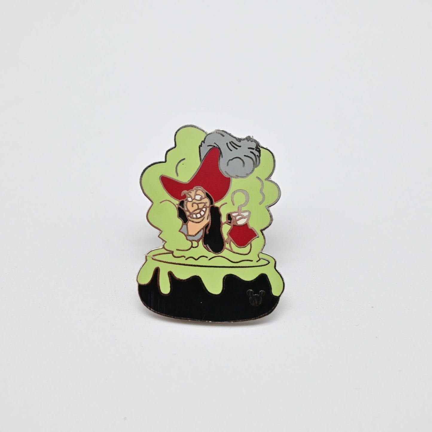 Disney Pin WDW Hidden Mickey Collection Captain Hook Villains in Cauldrons