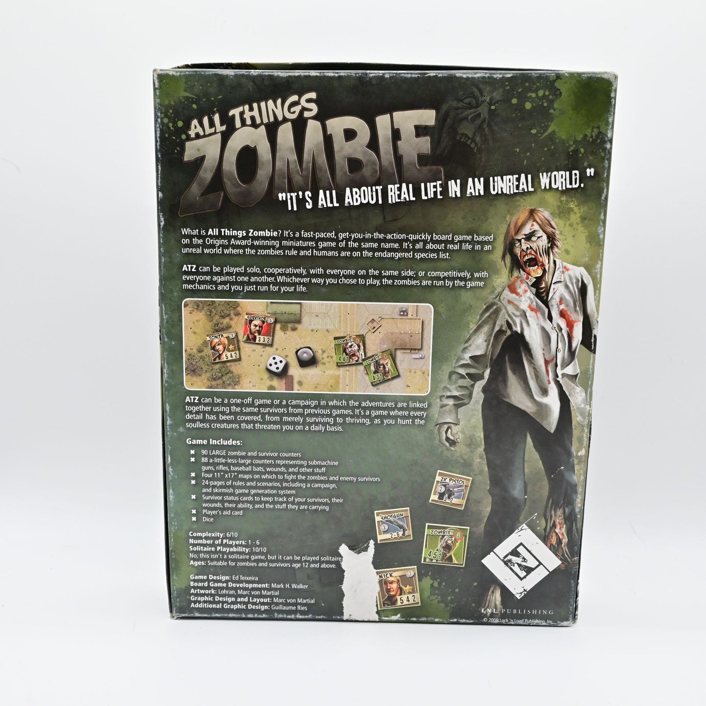 All Things Zombie: The Boardgame Pre-owned