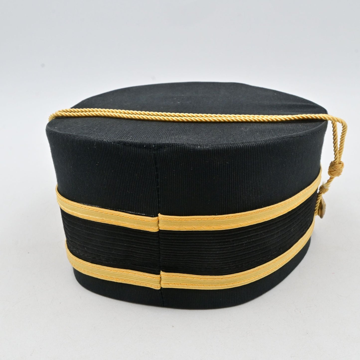 32nd Degree Mason Black Cap Size 6 7/8 With Storage Bag