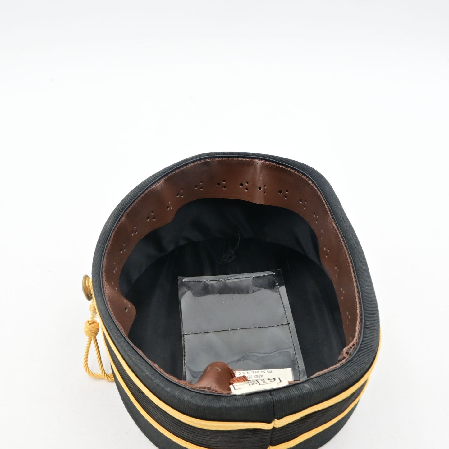 32nd Degree Mason Black Cap Size 6 7/8 With Storage Bag