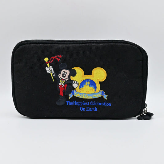 Disney Mickey Mouse Fanny Pack Waist Bag Black Nylon