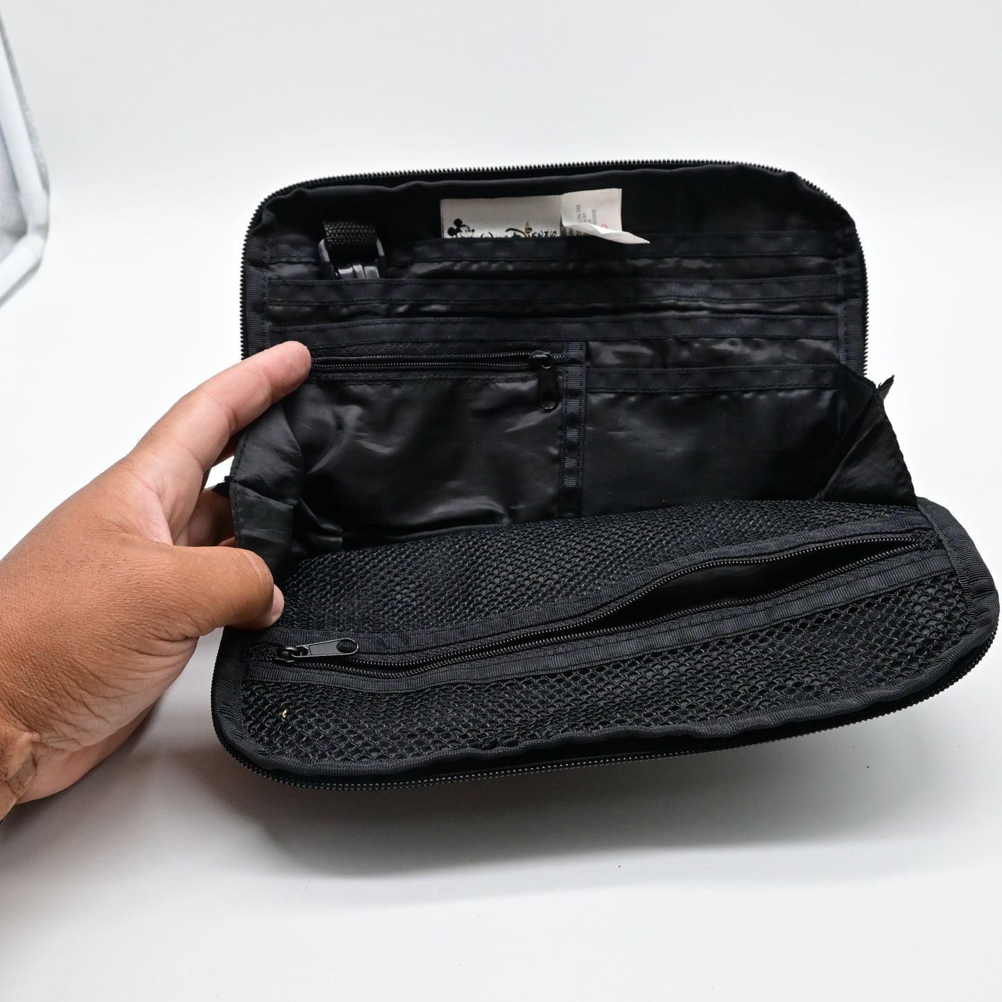 Disney Mickey Mouse Fanny Pack Waist Bag Black Nylon