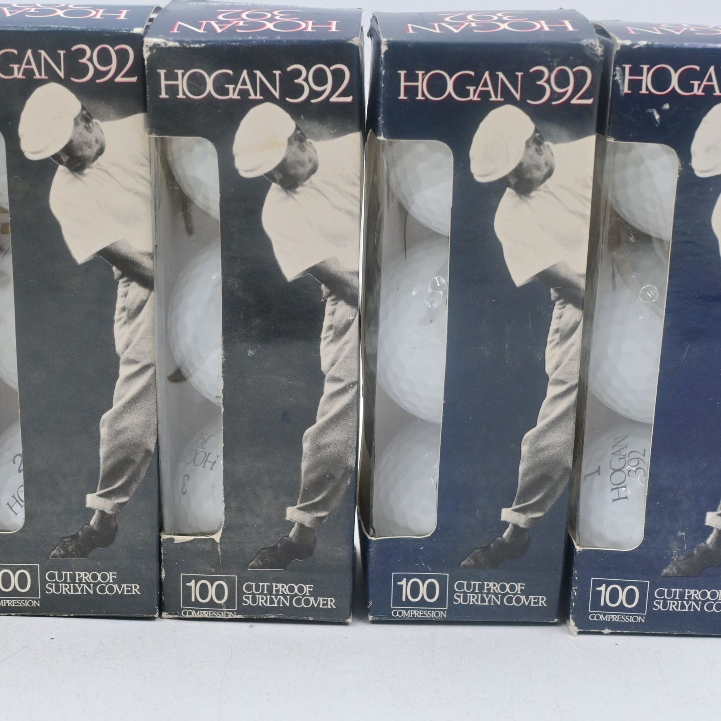 Ben Hogan 392 Cut Proof Surlyn Cover 100 Comp Golf Balls 5 Packs 15 Balls New