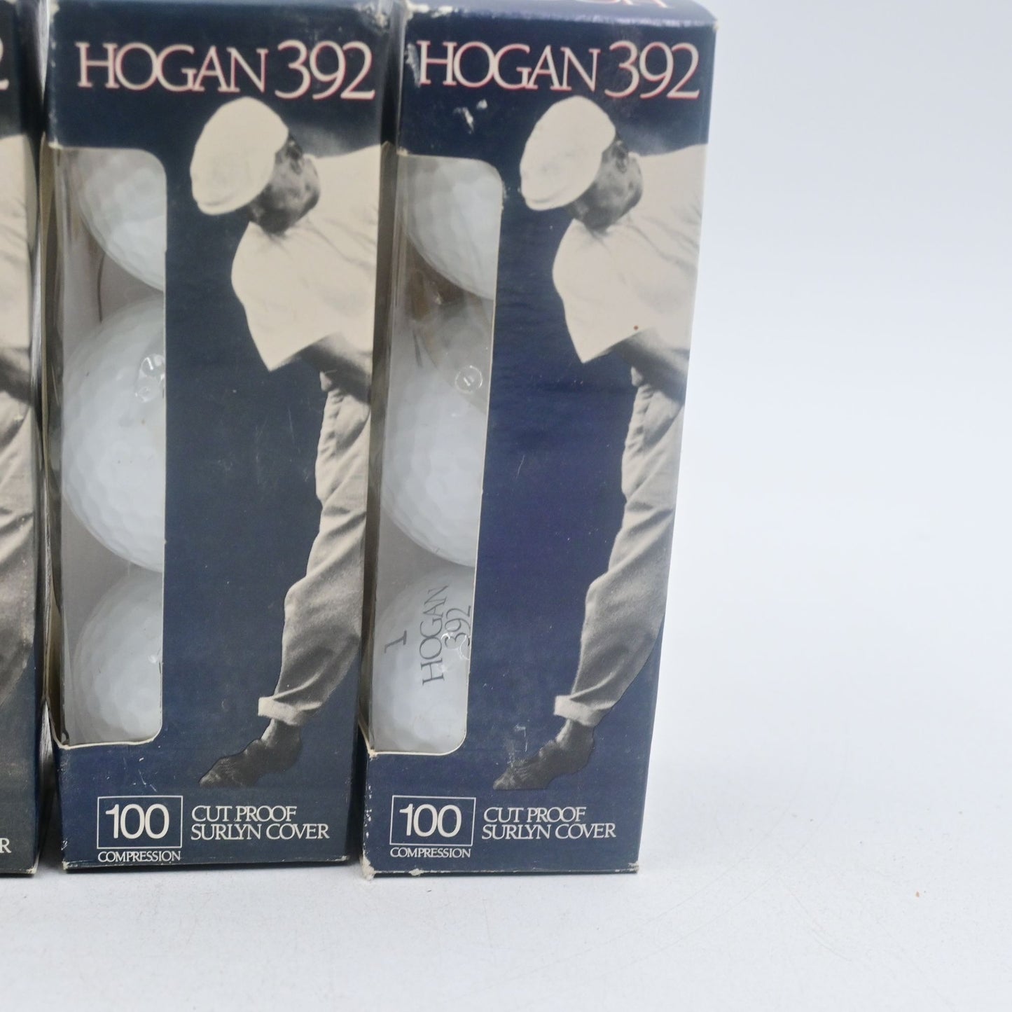 Ben Hogan 392 Cut Proof Surlyn Cover 100 Comp Golf Balls 5 Packs 15 Balls New