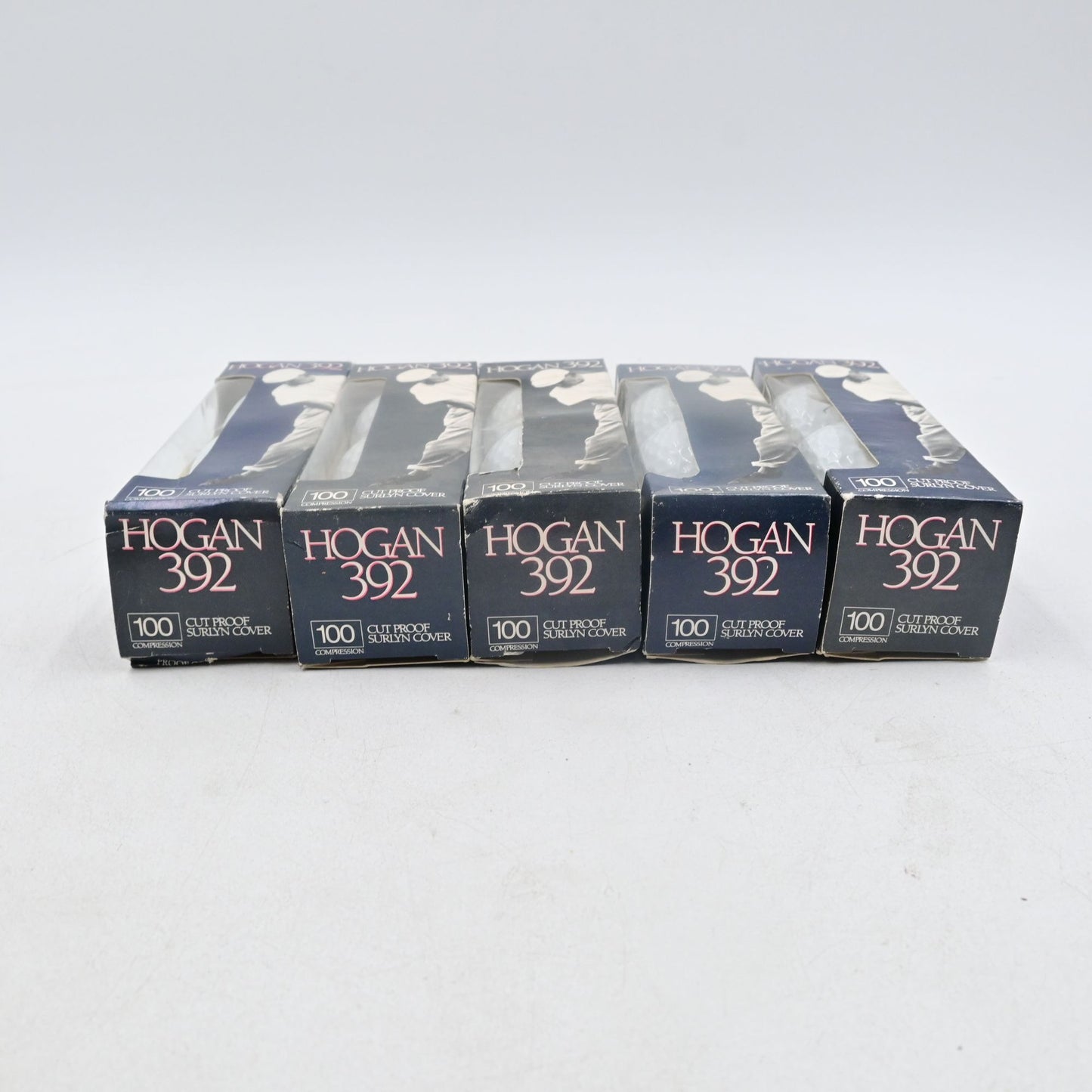 Ben Hogan 392 Cut Proof Surlyn Cover 100 Comp Golf Balls 5 Packs 15 Balls New